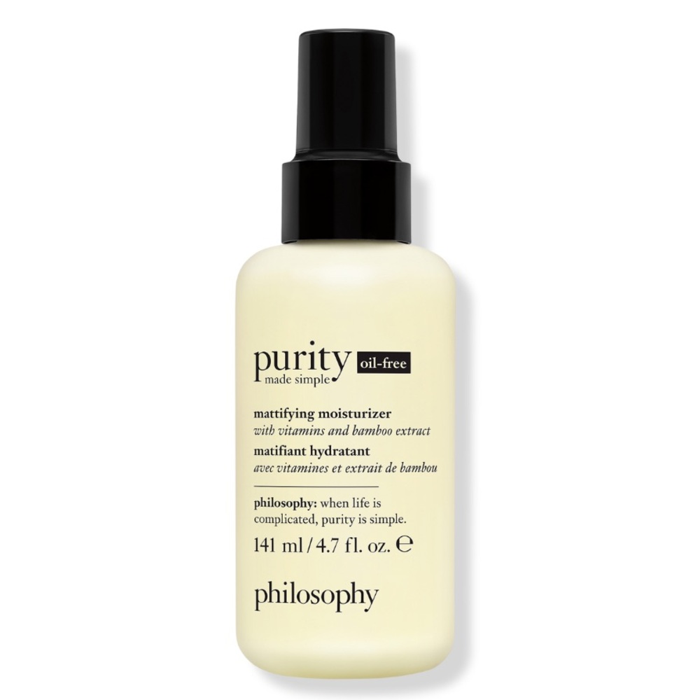 New-Philosophy oil-free mattifying moisturizer
